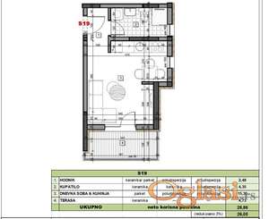 Stambena zgrada sa spa centrom 54m2